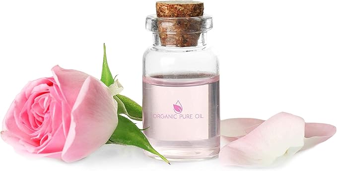 32 oz Rose Hydrosol Water β 100% Pure Rosewater Spray Mist Bulk β Hydrating Face Toner Rose Water for Skin and Hair Linen Spray for Sheets Room Freshener Body Spray Refill by Organic Pure Oil