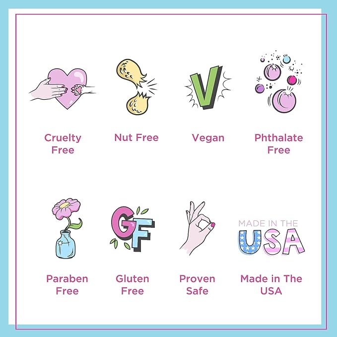 Petite 'n Pretty "Amazon Exclusive" Glow Basics Natural Makeup Starter Gift Set for Kids, Tweens & Teens for Eyes, Cheeks & Lips- Clean, Non Toxic