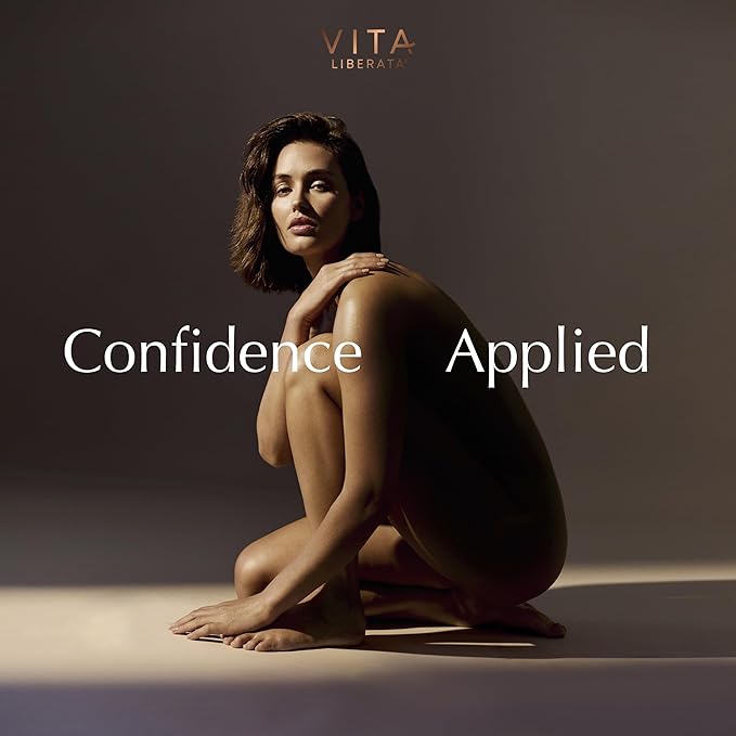 VITA LIBERATA Fabulous Gradual Tanning Lotion - Buildable Formula, Sun-Kissed Tan, Untinted For Minimal Transfer, Lasting Finish, Formulated with Hyaluronic Acid, 3.38 lf.oz