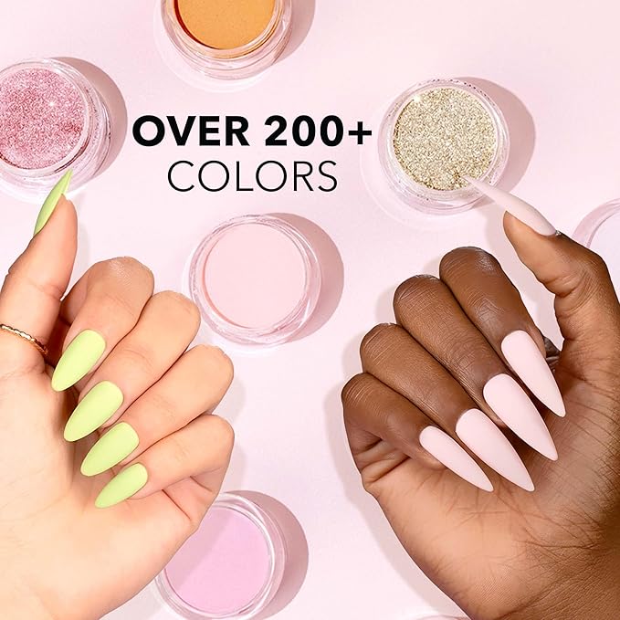 Kiara Sky Long Lasting Nail Dip Powder Pink Tones 1 oz, Lavish Me