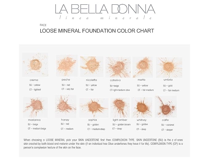 La Bella Donna Loose Mineral Foundation SPF 50 | 10g - Marianna