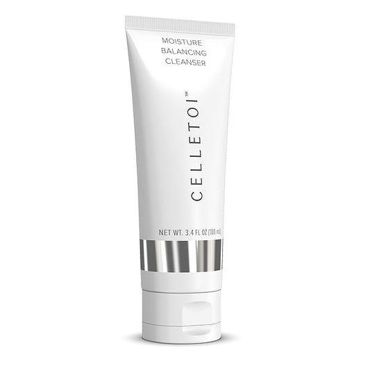 Celletoi Moisture Balancing Cleanser - Dermatologist Tested, Cruelty Free, Vegan - Gentle Foam Removes Makeup, Dirt, Impurities, Leaping Bunny Certified - 4.0 fl oz