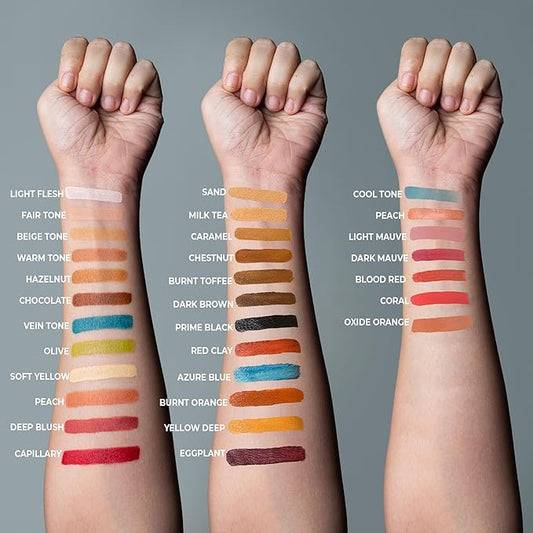 Alcohol Palette Refill Pans - Skin Tones - Vein Tone